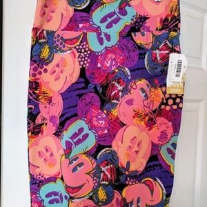 LulaRoe Disney Collection Mickey Cassie NWT Sz L